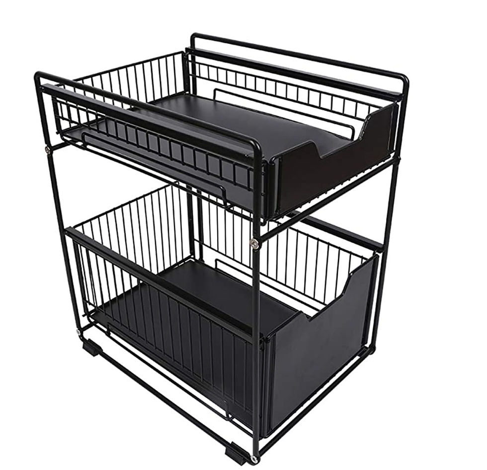 תמונה ממוזערת: ארגונית לאחסון מתחת לכיור בחנות מלכת הבית