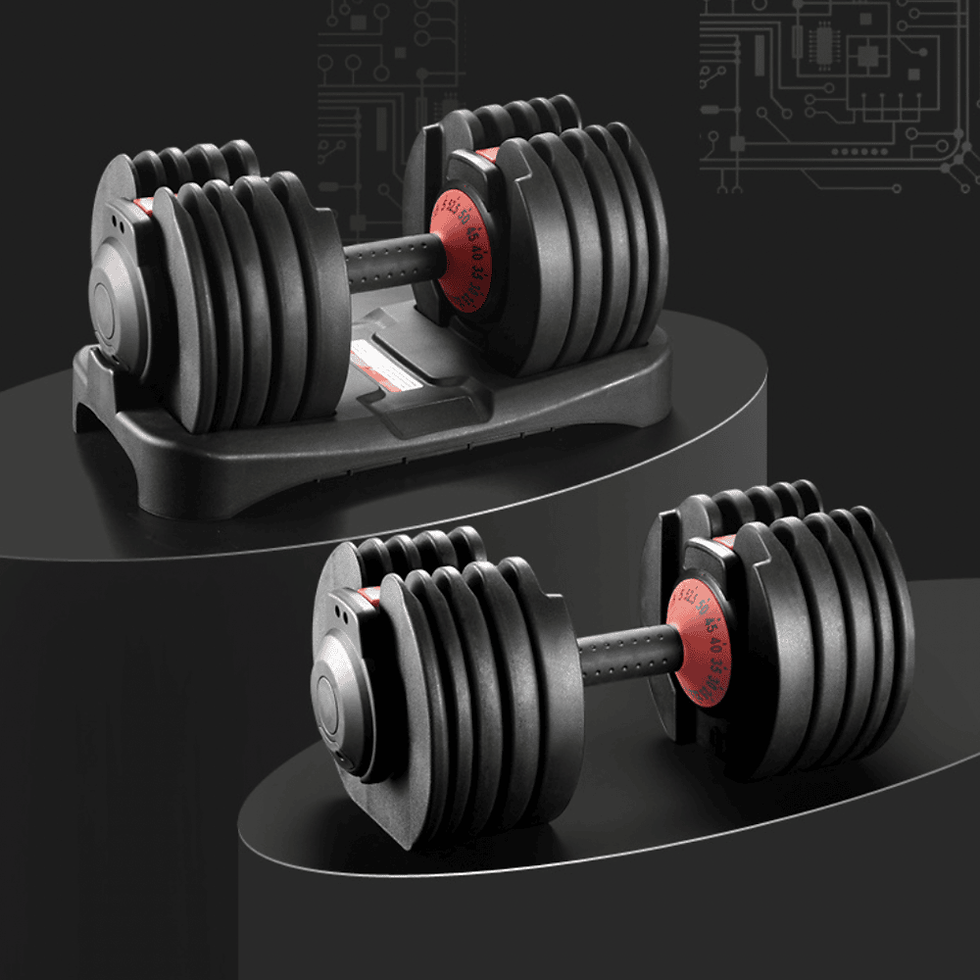 תמונה ממוזערת: 🏋️‍♂️ סט משקולות אוניברסליות עם כיוון מהיר – 2.5 עד 24 ק״ג