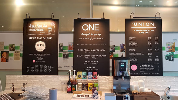 chalkboard signwriter