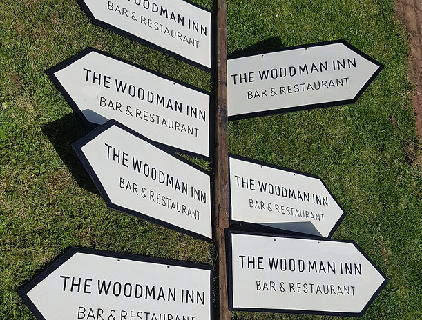 old irish road signs