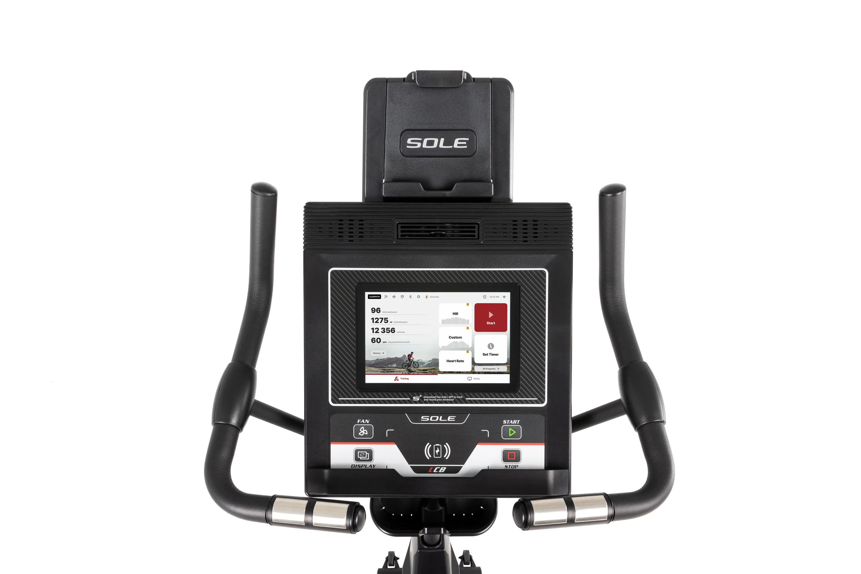 sole fitness lcb light commercial upright bike