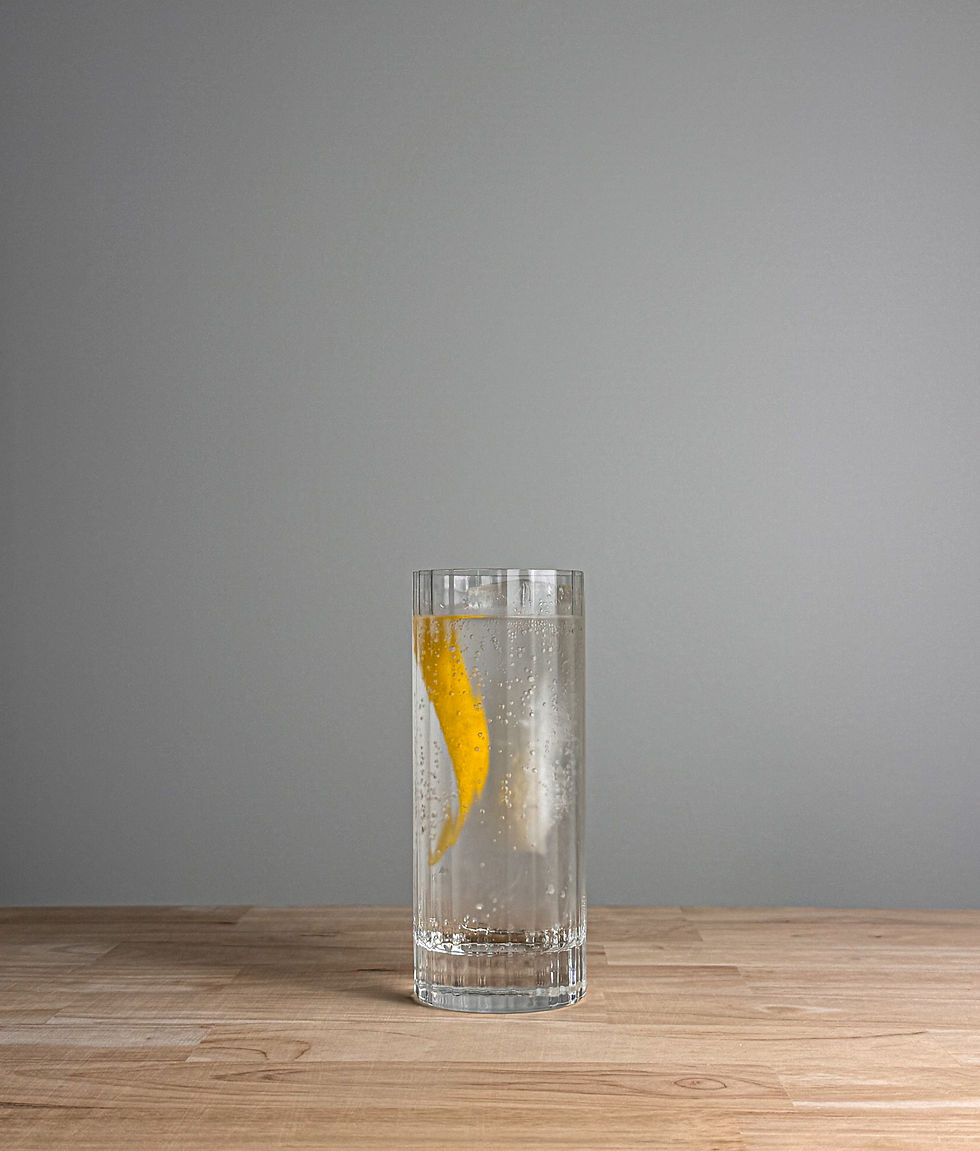 Yuzu & Vanilla Seltzer