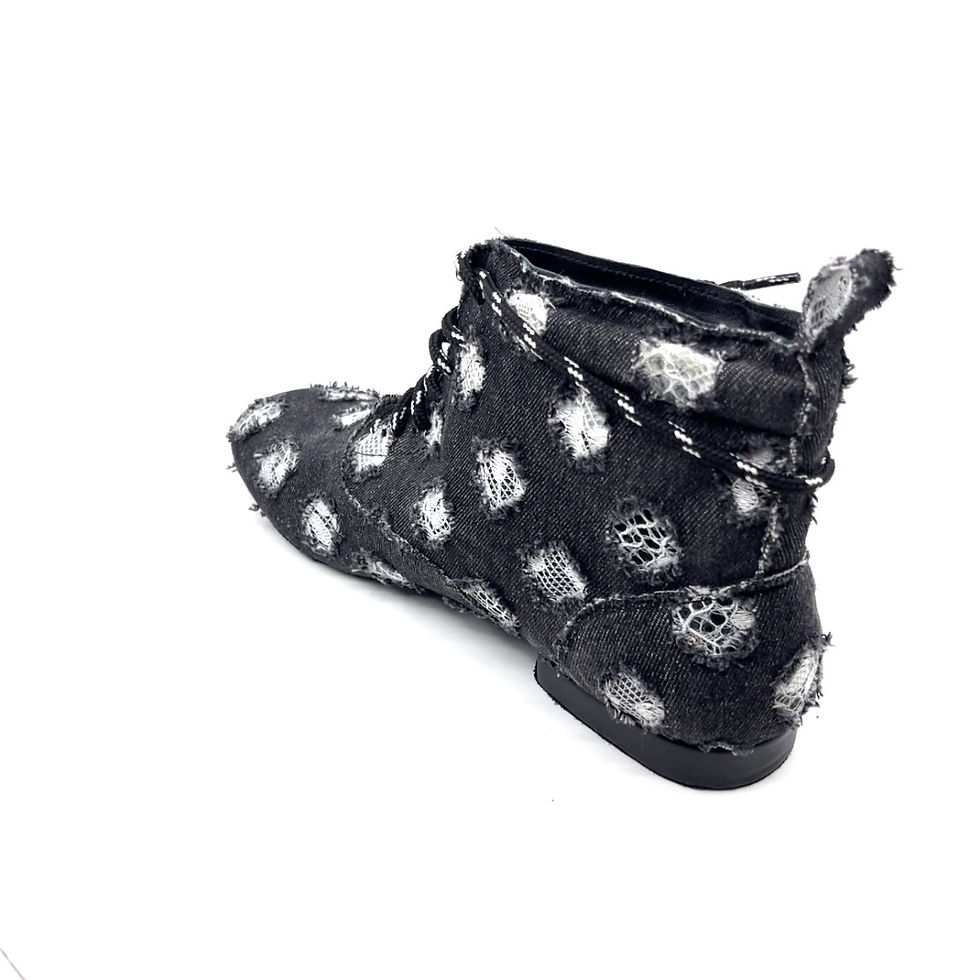 Миниатюра: La Gata Jeanie Black Dance Boots for Women