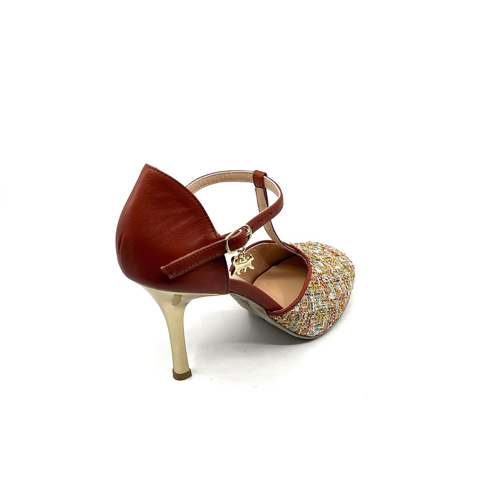 Thumbnail: Giro Gold Brown Tweed
