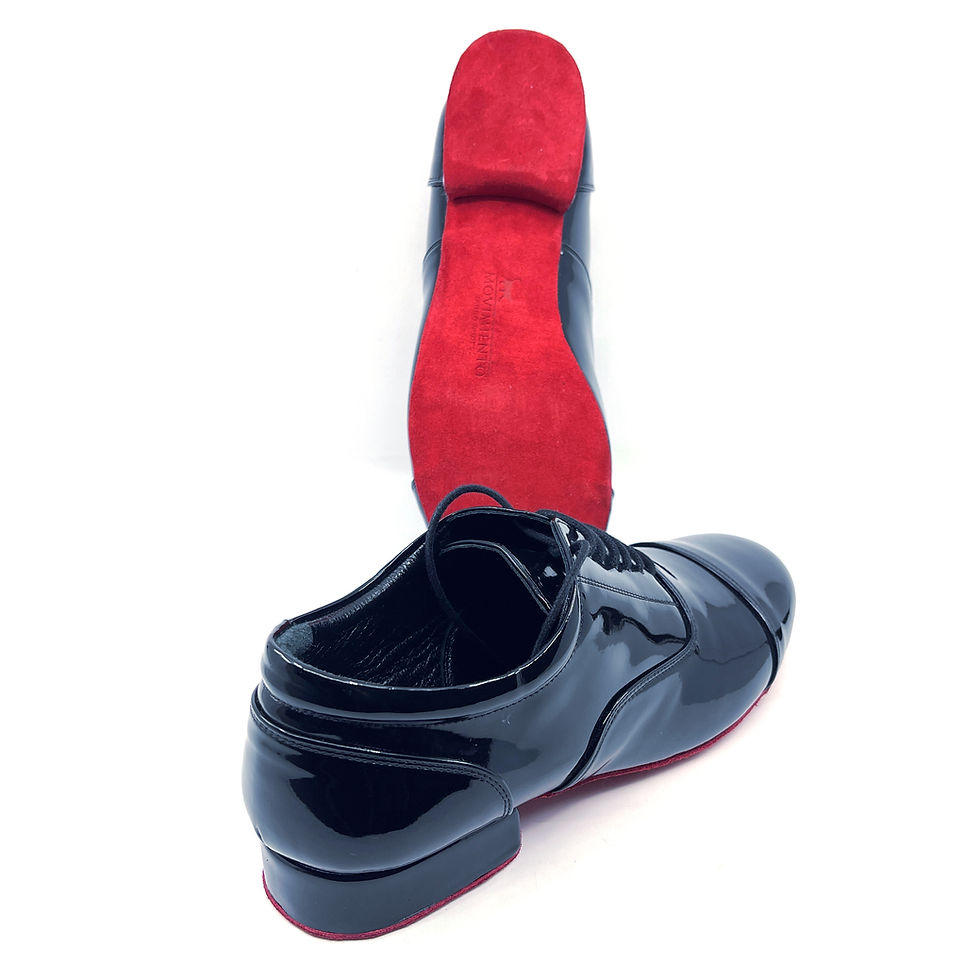 Miniatura: Punto Black Shine Red Sole Edition