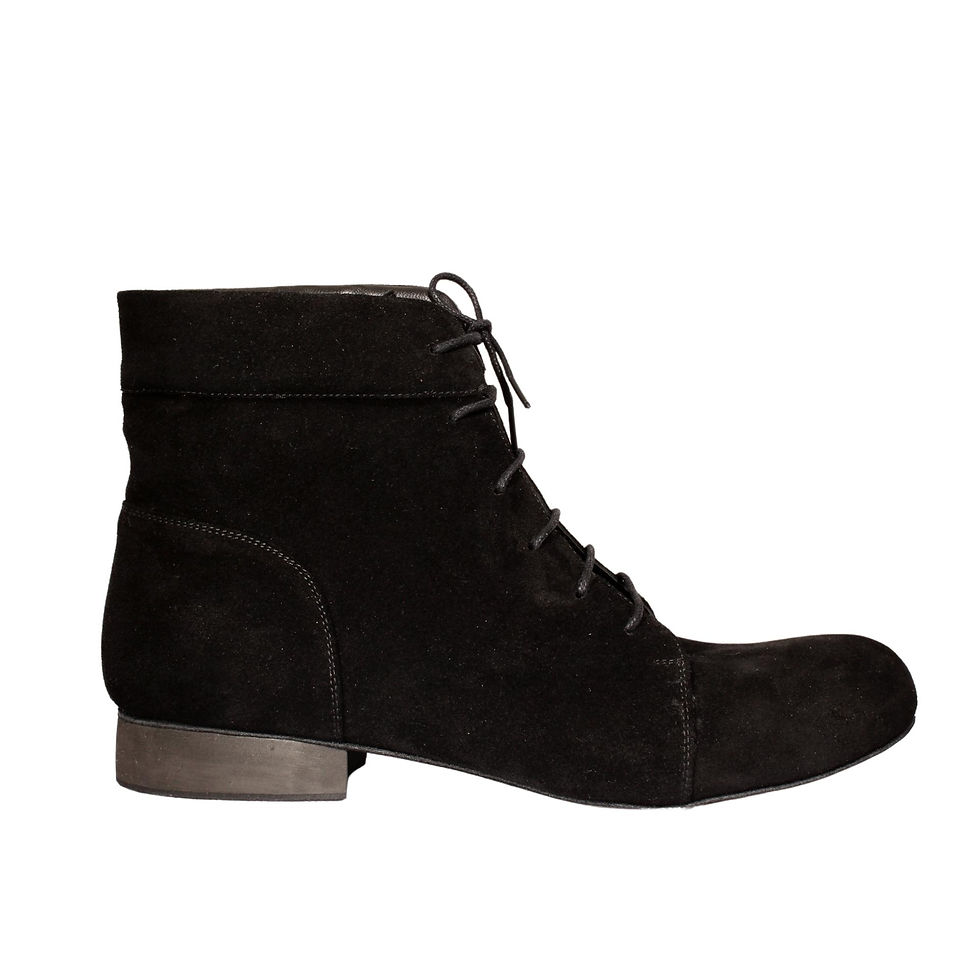Black Suede Boots