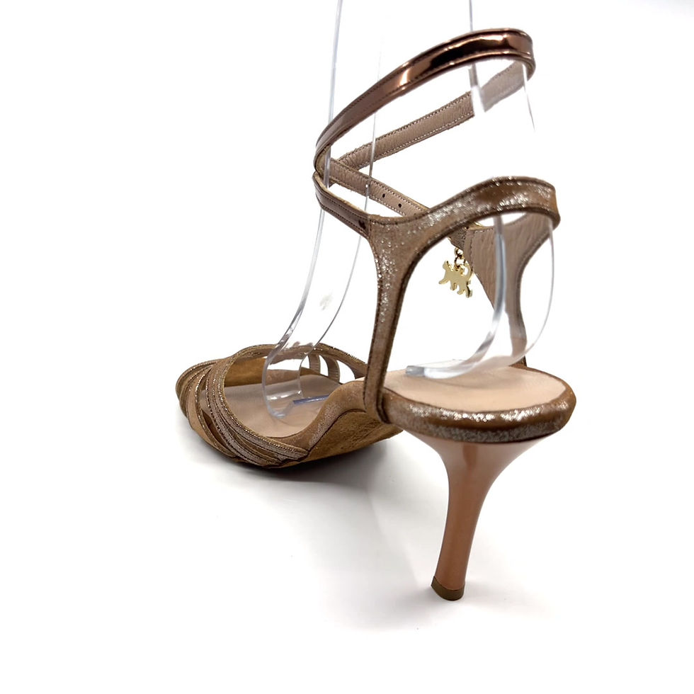 Thumbnail: Cruzado Brown Leather Glitter