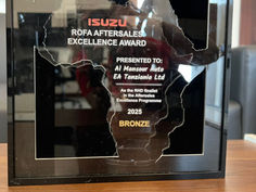 Isuzu Tanzania Honored with Bronze Award for Outstanding Service!