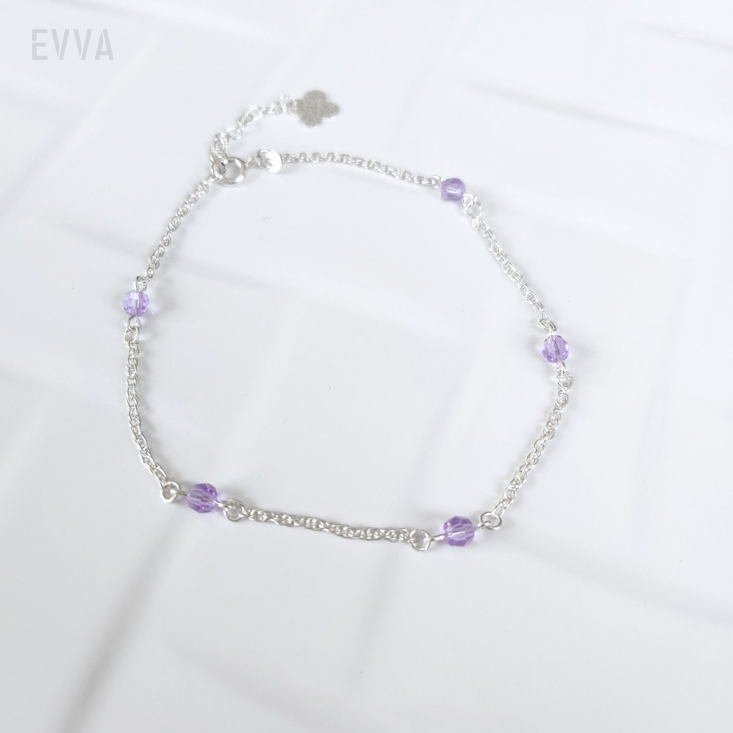Tobillera Casual de Plata