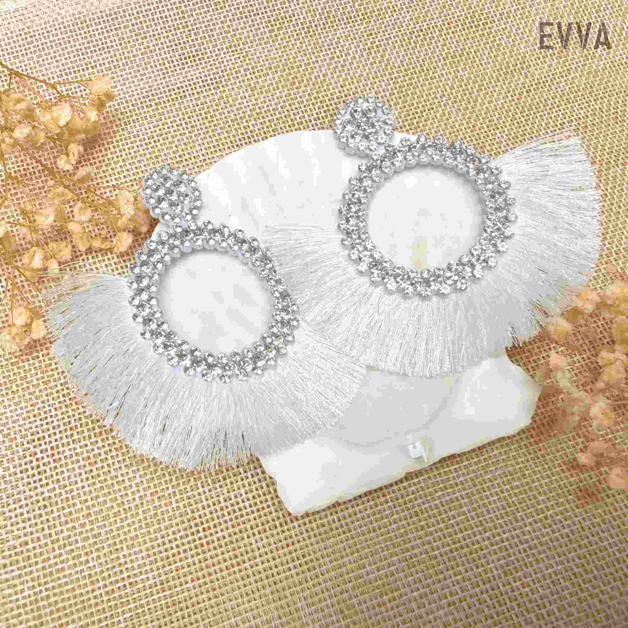 Pendientes Hilo Blanco