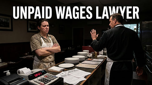 Image of a Tampa businessman refusing to pay an employee