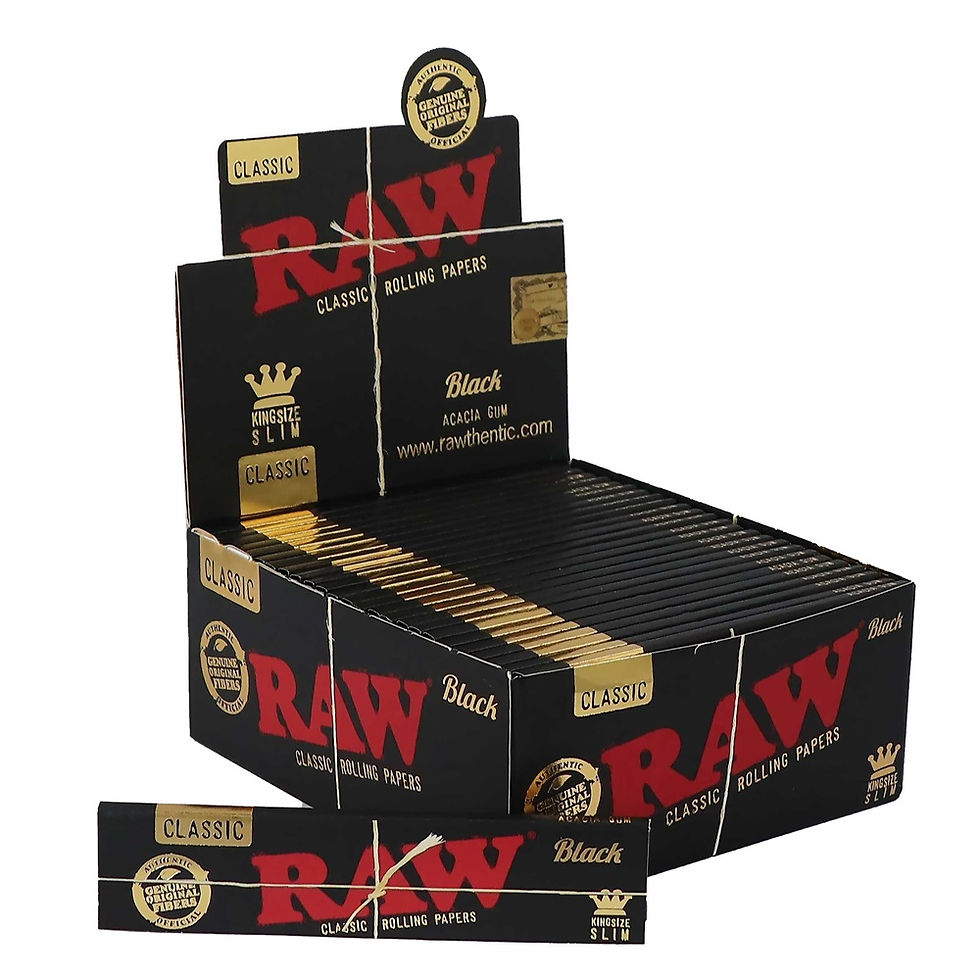 Thumbnail: Raw Black KS SLIM Rolling Papers €20.10