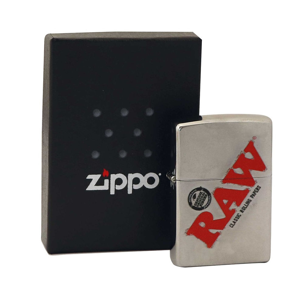 Raw Zippo Silver With Logo €28.95