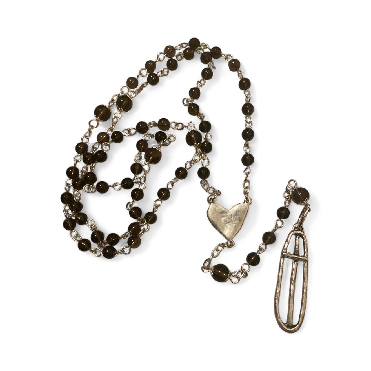 Smoky Quartz Rosary