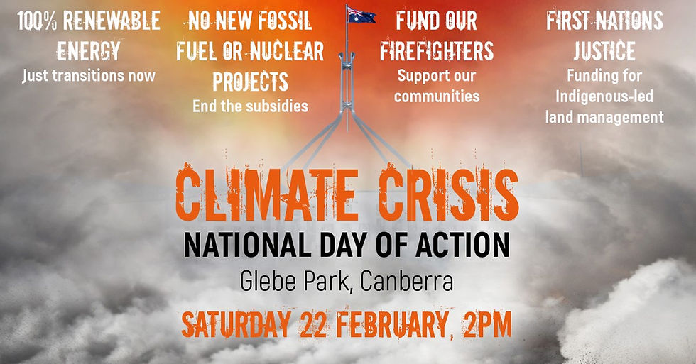 Climate Crisis: National Day of Action