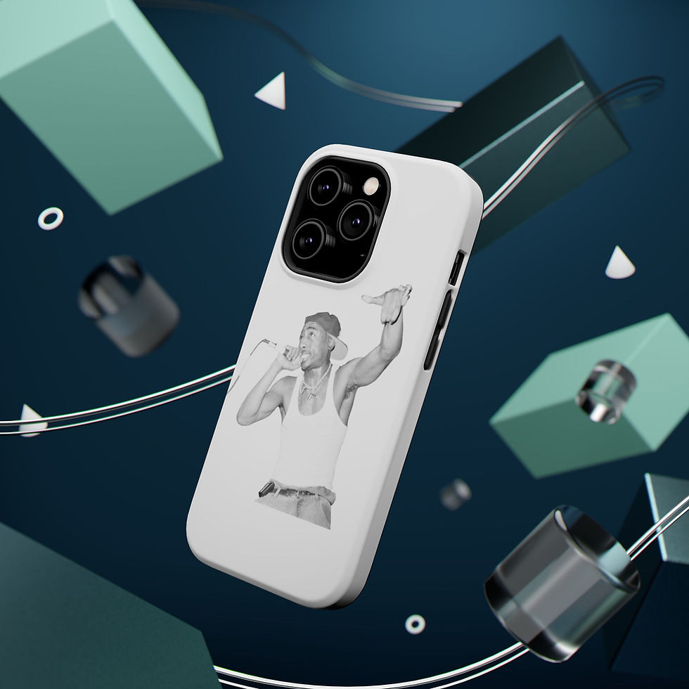 Thumbnail: MagSafe Phone Case - Premium Protection with Retro Music Style