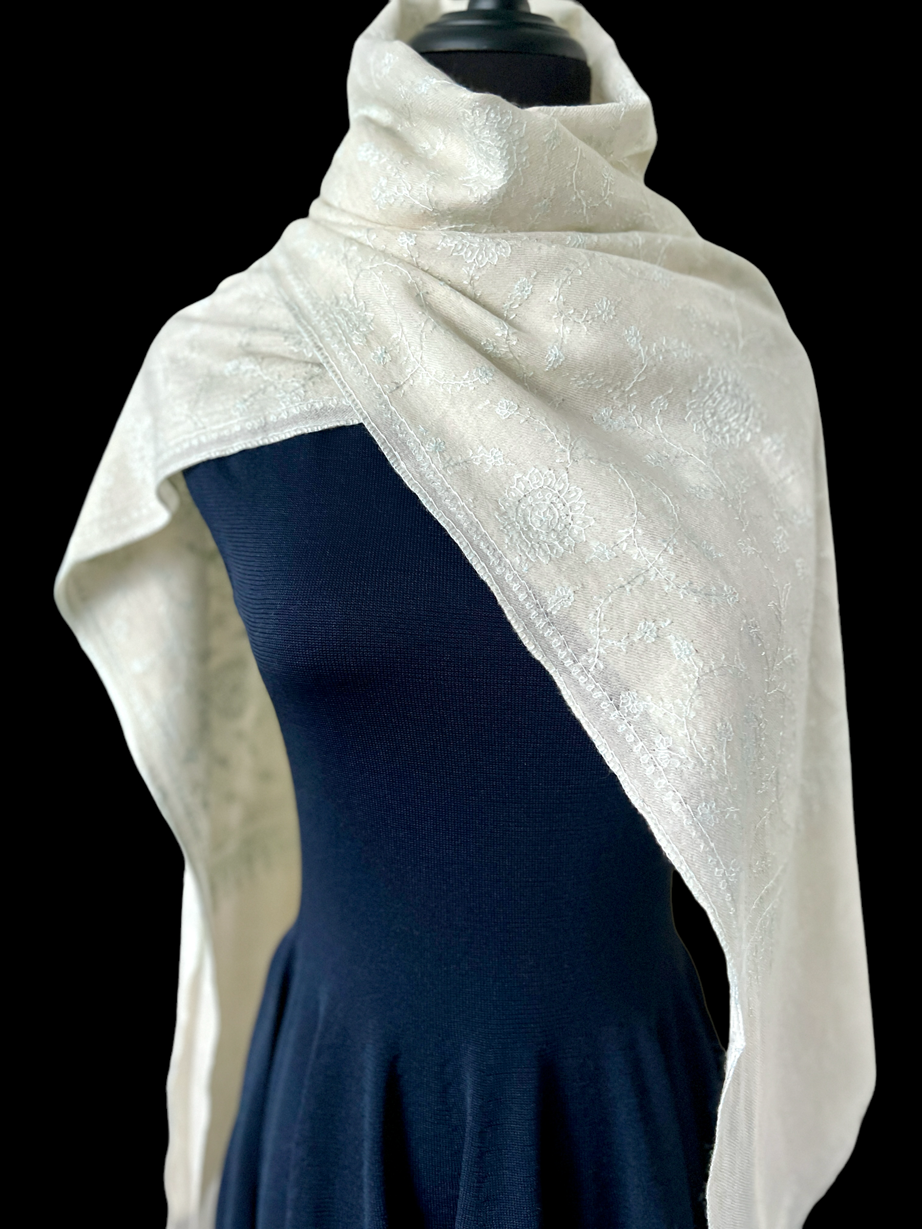 Embroidery Pashmina Shawl