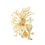 Thumbnail: 18K Yellow Gold Flower Diamond Brooch
