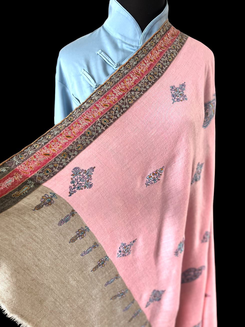Thumbnail: Embroidery Pashmina Shawl