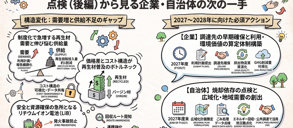 第五次循環基本計画と再生材確保