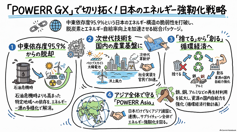 日本のエネルギー強靭化戦略