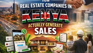How Real Estate Companies in Kenya Actually Generate Sales (And Why Most Don’t)