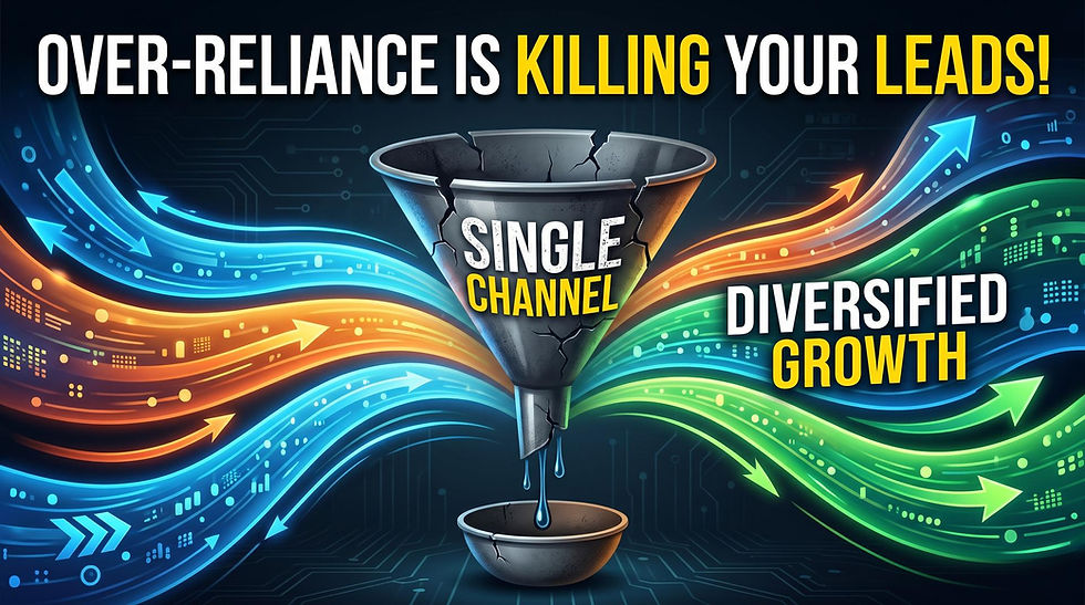 Why One Lead Generation Channel Will Never Generate Enough Customers