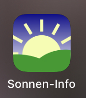 Logo SonnenstandsApp