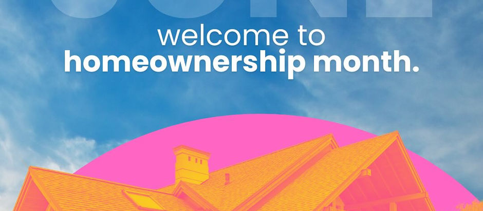 June Is National Homeownership Month