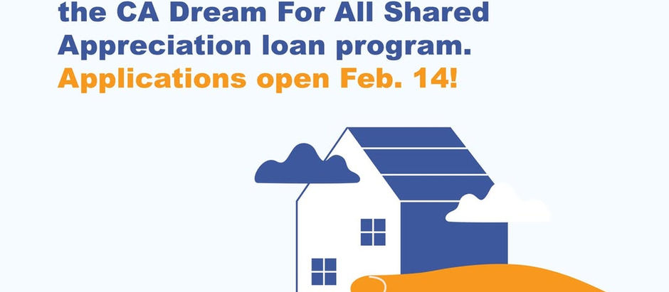 California Dream For All Shared Appreciation Loan