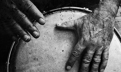 tambores de la mano
