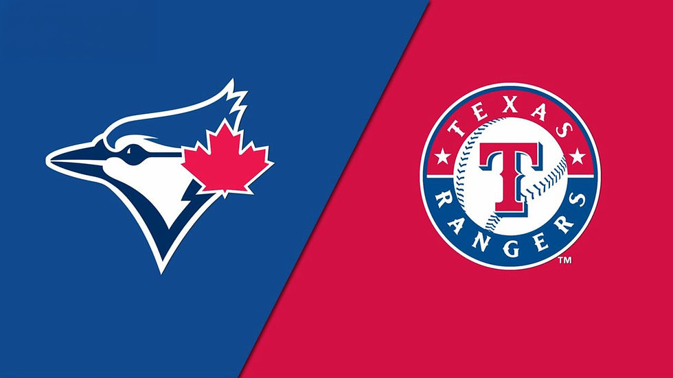 Toronto Blue Jays vs Texas Rangers