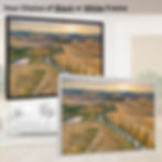 Thumbnail: Cypress Trees and Rolling Hills of Tuscany, Italy Framed Canvas Wall Art