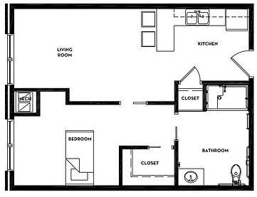 Unit B Floor Plan Layout