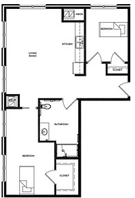 Unit G Floor Plan Layout