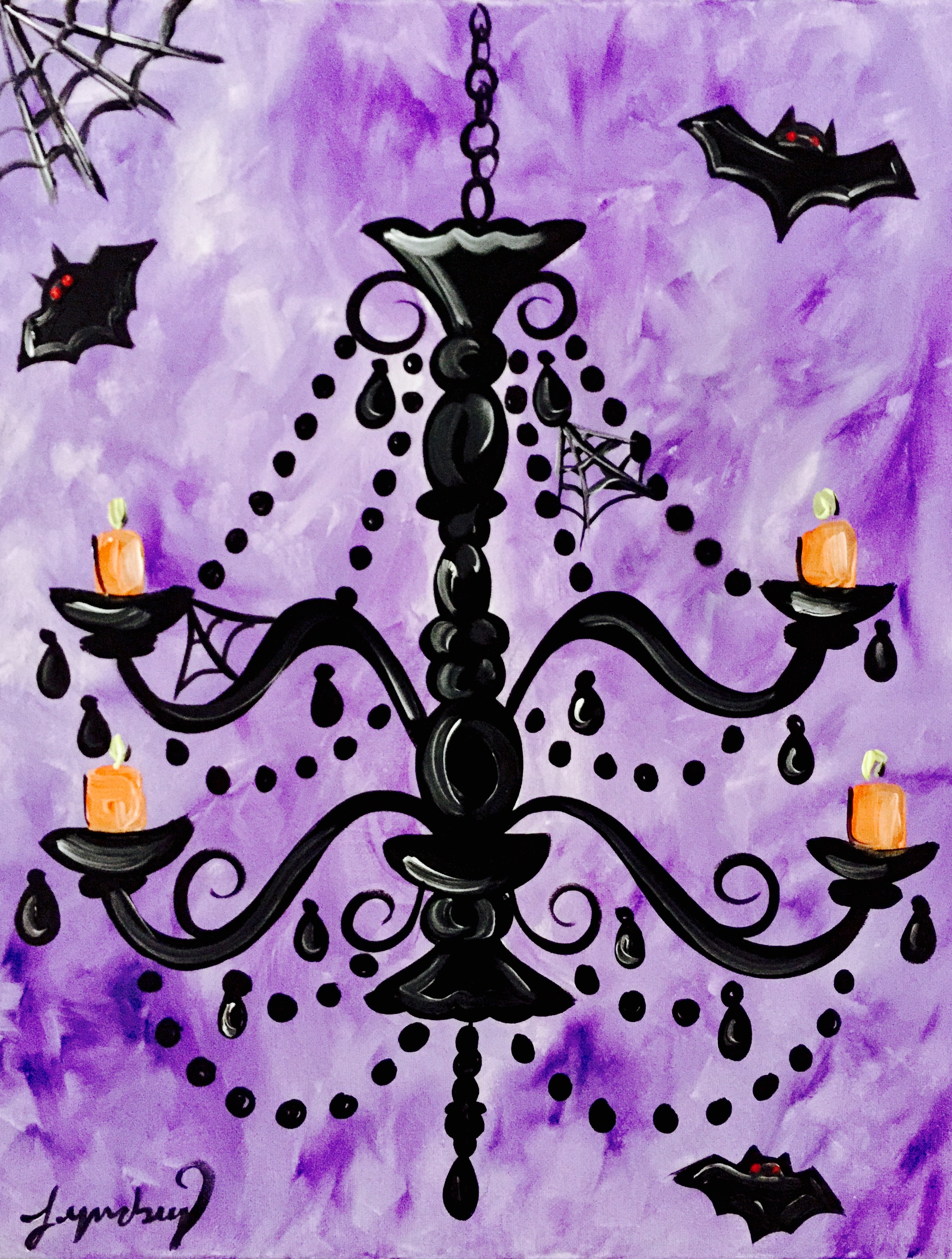 Spooky Chandelier