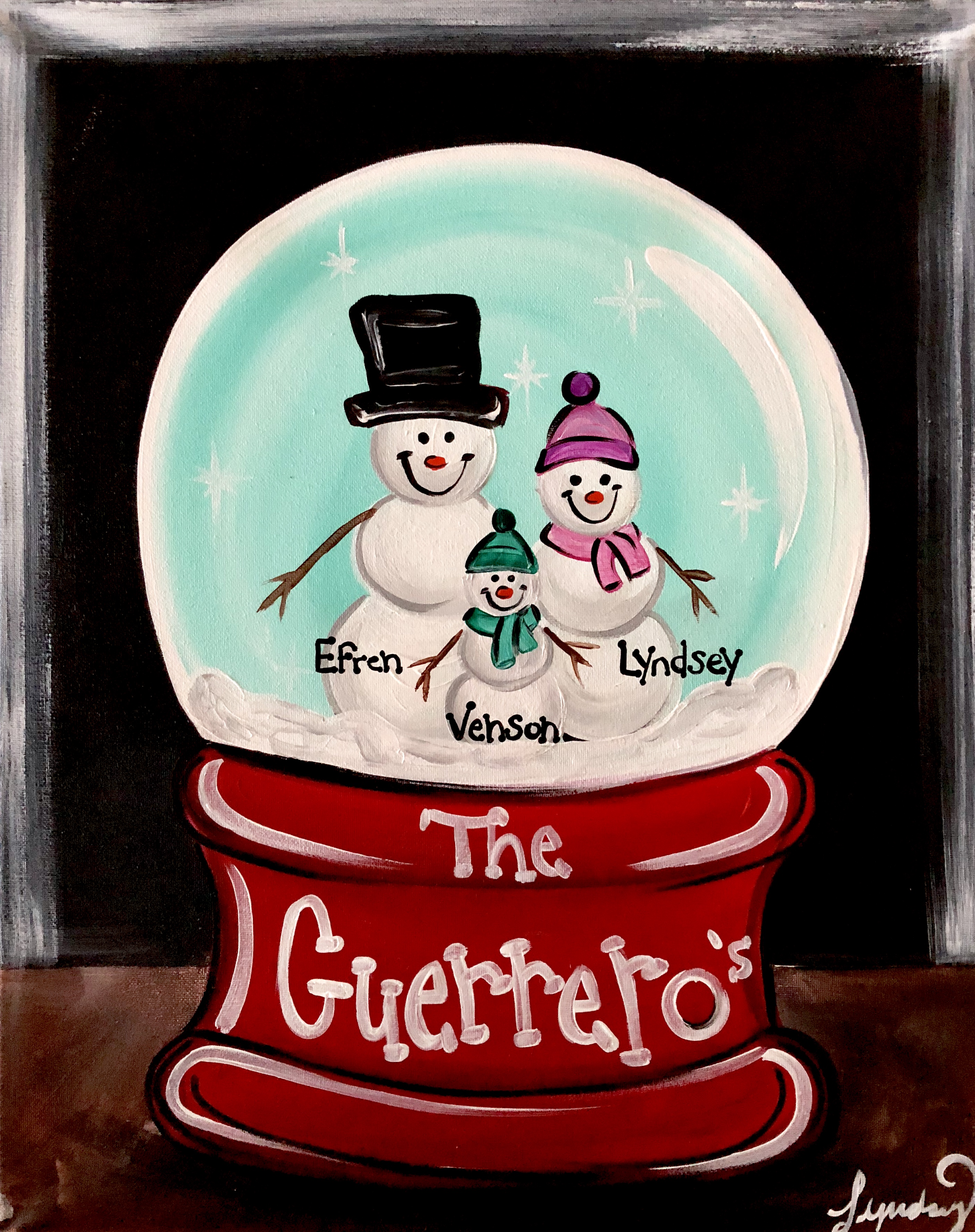 Snowman Family