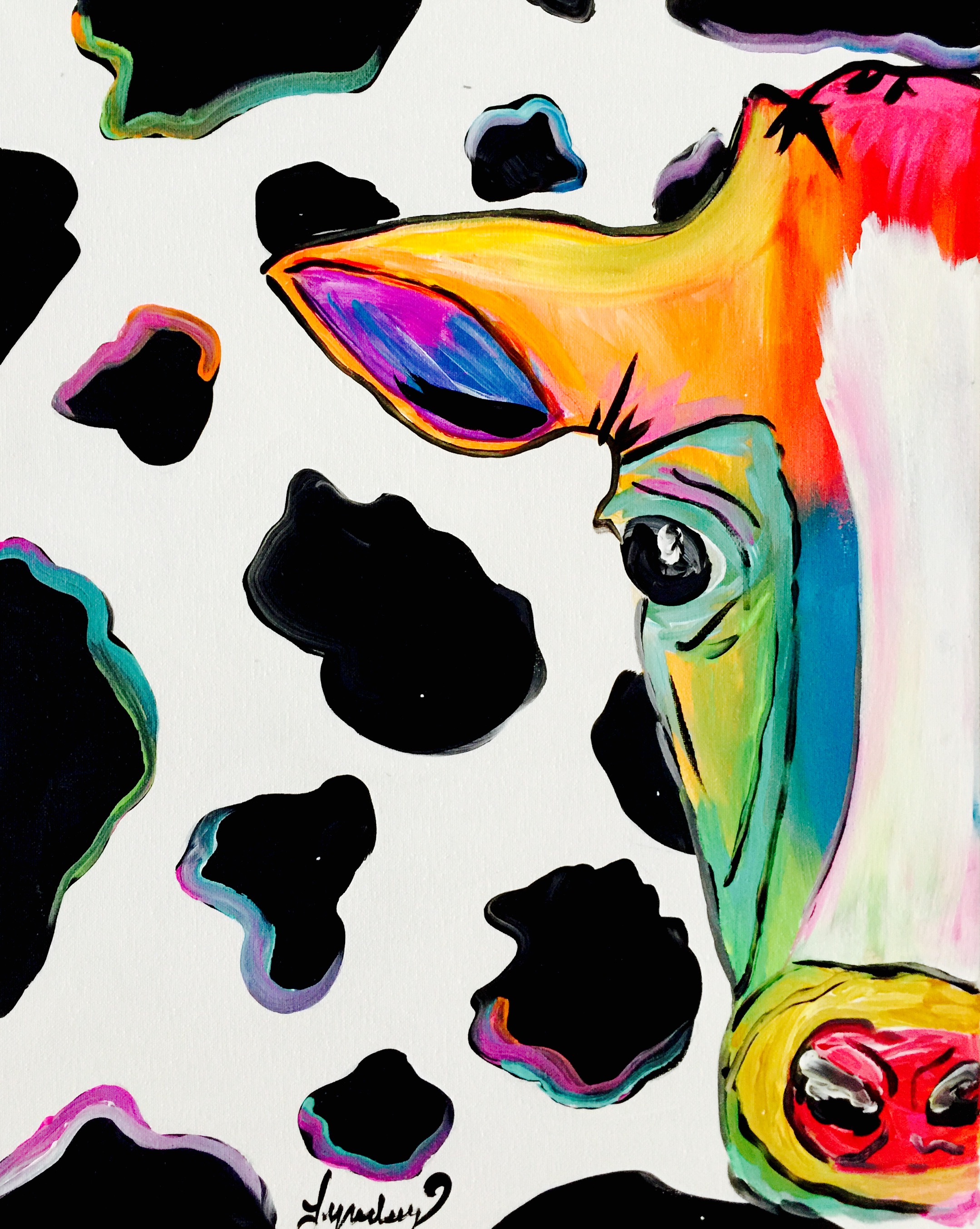Colorful Cow