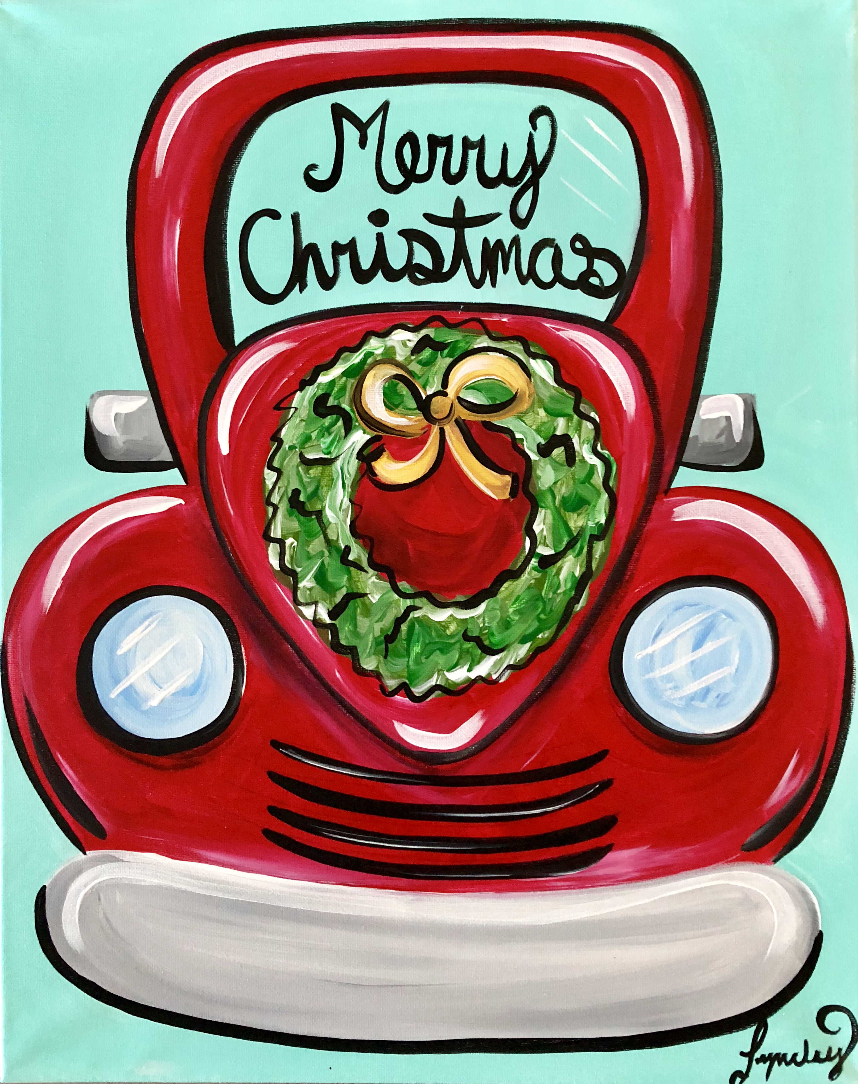 Classic Christmas Truck