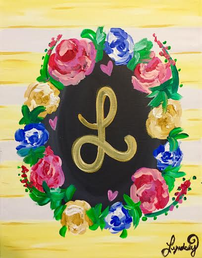 Spring Monogram