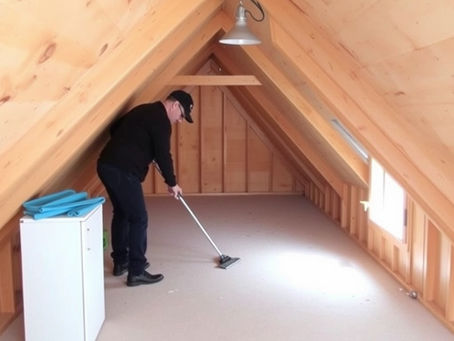Crazy Clean Cleaning Service specializes in reclaiming and revitalizing your most neglected spaces: attics and basements.
