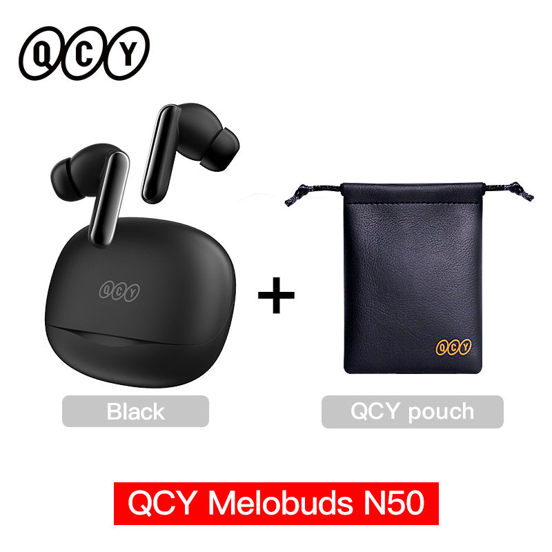 Thumbnail: QCY Melobuds N50 ANC Bluetooth 5.4 Wireless Earphones Active Noise Cancellation 