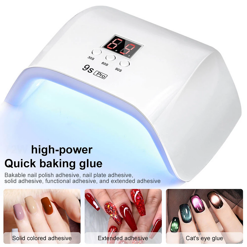 Thumbnail: LINMANDA 120W LED Nail Dryer UV LED Nail Lamp With LCD Display Professional LED 