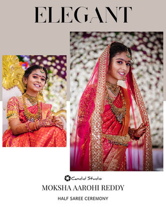 Half Saree Event Candid Studio