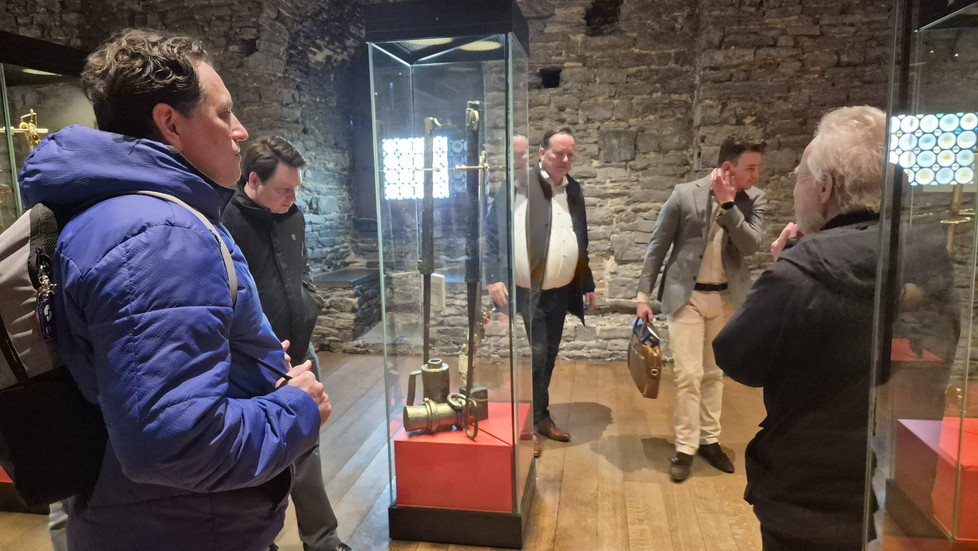 We sloten de dag af in stijl met een begeleid bezoek aan het Gravensteen