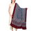 Thumbnail: Ajrakh Print Staple Cotton Dupatta (Maroon)