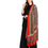 Thumbnail: Ajrakh Print Premium Rayon Dupatta (Red)