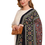 Thumbnail: Ajrakh Print Rayon Dupatta (Blue)