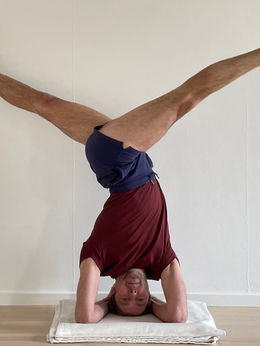 Head stand variation