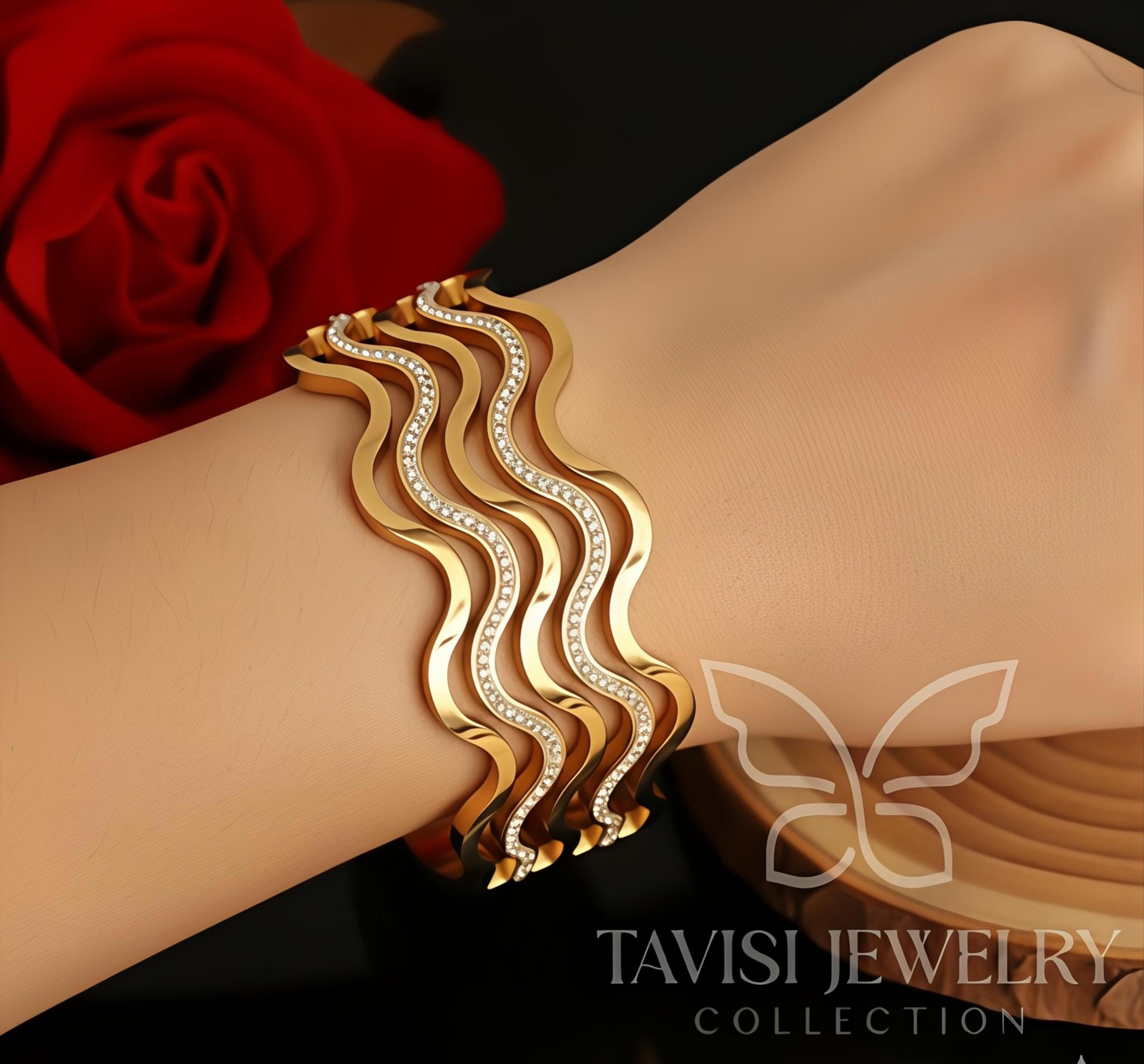 Wave Design Bracelet